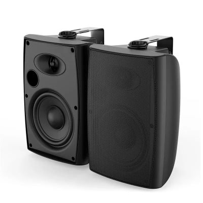 Herdio-altavoz Bluetooth para interiores y exteriores, 6,5 pulgadas, 400W, resistente al agua, con cable y graves potentes, altavoces de montaje en pared de 2 vías para todo tipo de clima