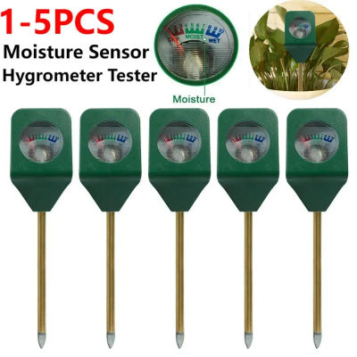 Mini medidor de humedad del suelo de 1-5 piezas, sonda de Metal, Analizador de agua de flores y plantas de jardinería, higrómetro, herramienta detectora