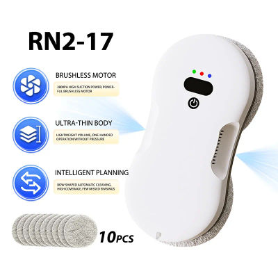 DIVEDEER-Robot de limpieza de ventanas automático, pulverizador de niebla de vidrio de doble superficie, limpiador de ventanas inteligente eléctrico con control remoto