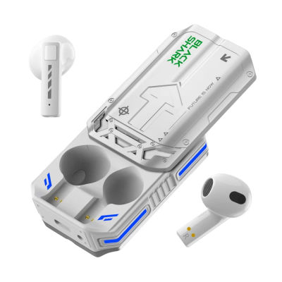 Auriculares Black Shark T11 True Wireless Bluetooth 5.3 con cancelación activa de ruido, duración de la batería de 30 horas, efectos de iluminación RGB