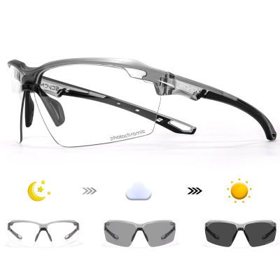 SCVCN gafas fotocromáticas para ciclismo UV400, gafas para deportes al aire libre, gafas para correr para hombre, gafas de sol para ciclismo de montaña, gafas para bicicleta de carretera para mujer
