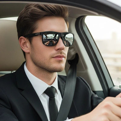 Gafas de sol polarizadas cuadradas Vintage a la moda para hombre y mujer, gafas de sol de marca de lujo de diseñador para hombre, gafas para conducir y pescar UV400 para hombre