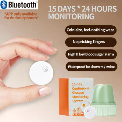Sensor de glucosa en sangre Aidex 2nd, monitorización en tiempo real 24 horas, medidor de glucosa en sangre para diabetes, monitor CGM similar al Aidex Freestyle Libre