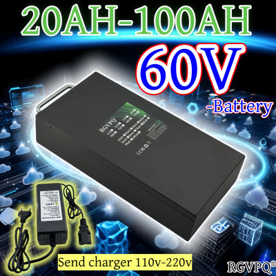 Transporte aéreo, baterías Harley 60V 20AH -100AH batería de litio, con 40AHBMS 3000W scooter eléctrico motocicleta + cargador