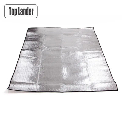 Estera de Camping, manta de lámina de espuma, aislamiento de aluminio, estera de lámina de espuma, almohadilla para dormir, tienda térmica para exteriores, huella que refleja el calor
