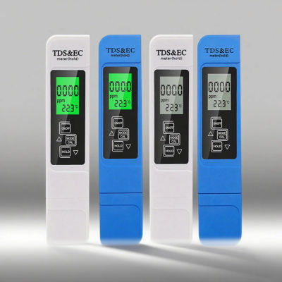 Medidor Digital de PH /TDS/ EC 3 en 1, termómetro, Pluma de pureza del agua, filtro PPM, hidropónico para acuario, herramientas de Monitor de agua de piscina
