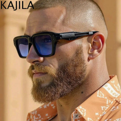 Gafas de sol cuadradas polarizadas Retro Punk para hombre 2026, gafas de sol clásicas de diseñador de marca de lujo para conducir, gafas de sol para hombre UV400