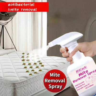 H4Cacle eliminador de ácaros, extracto de planta, cama verde para el hogar, colcha, ropa, sofá, cojín para asiento de coche, eliminación de ácaros, Spray sin lavado
