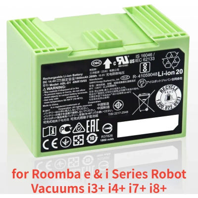 ABL-D1 14,4 V 5000 MAH piezas de repuesto auténticas-batería de iones de litio para aspiradoras robóticas Roomba e & i Series i3+ i4+ i7+ i8+