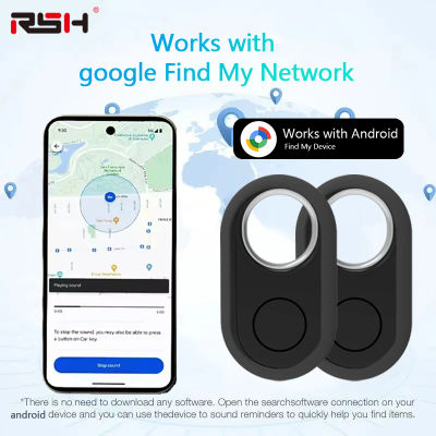 Rastreador GPS para Samsung Android Tracker funciona con Google Find My Bluetooth localizador posicionamiento Global etiqueta inteligente antipérdida