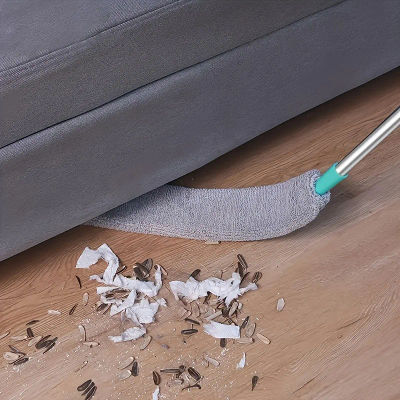 Plumero lavable debajo de la cama, cepillo de limpieza extensible para grietas para sofás, camas y muebles, cerdas suaves duraderas para un hogar eficiente