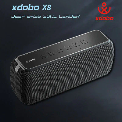 XDOBO X8 60W altavoces portátiles para exteriores Bluetooth Subwoofer de graves inalámbrico impermeable 6600mAh función TWS soporte TF/AUX