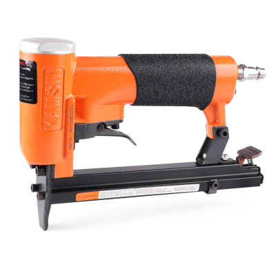 KAMSIN 7116 pistola de clavos grapadora neumática para tapicería calibre 22 grapas de la serie 71 grapadora de alambre fino para muebles y telas