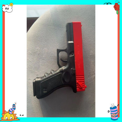 Pistola de Airsoft Manual G17 con Balas Blandas y Cargador Inferior