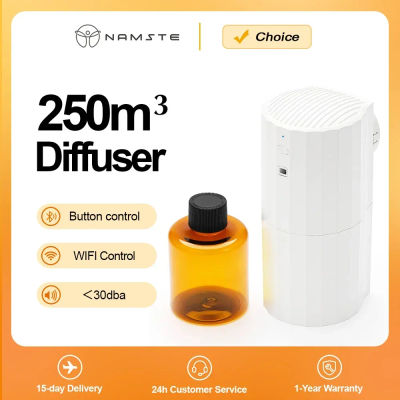 NAMSTE-difusor de aceites esenciales inteligente, ambientador de pared con Bluetooth, WIFI, capacidad de 130ML, 250m ³