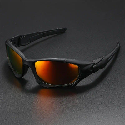 Nuevas Gafas de Sol Polarizadas Deportivas para Exteriores, Montura Curva para Hombre, Lentes Resistentes a la Presión, Gafas de Sol Protectoras para Mujer, para Conducir
