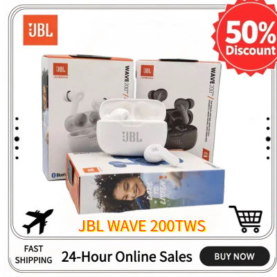 Audífonos Intrauditivos Deportivos JBL Wave 200TWS con Cancelación de Ruido, HiFi, Bluetooth