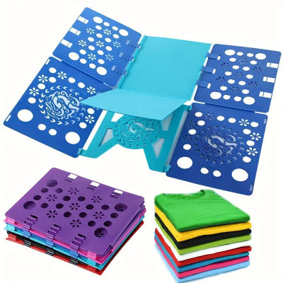 Nueva tabla plegable para ropa, carpeta de ropa para adultos y niños, dobladora de plástico práctica Detacha, todas las tallas, plegado rápido de la ropa, camisetas
