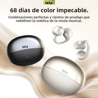 Auriculares HTC NE56 Bluetooth V6.0 OWS Clip para la oreja auriculares inalámbricos deportivos llamadas de reducción de ruido clip para la oreja ultraligero