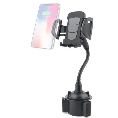 Portavasos Universal para coche, soporte para teléfono móvil, soporte ajustable para teléfono móvil, soporte para teléfono con taza para Huawei y Samsung