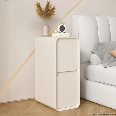 Mesita de noche de estilo minimalista moderno francés de 20cm, mueble auxiliar minimalista pequeño para espacios ultraestrechos, muebles para el hogar
