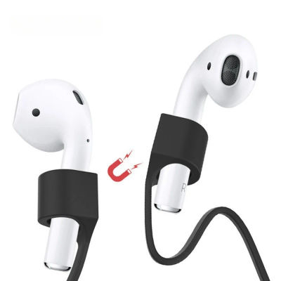 Cable de soporte de silicona antipérdida para auriculares, adecuado para AirPods 1, 2, 3 Pro, auriculares inalámbricos con Bluetooth, banda para el cuello, Universal