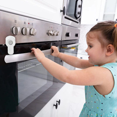 Cerradura de horno de seguridad para bebés y niños, nuevo diseño, Tope de puerta de horno de seguridad, evita que el bebé juegue con las puertas del horno
