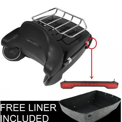 Altavoces ligeros para respaldo de maletero de motocicleta, para Harley Touring Electra Glide 2014-2025