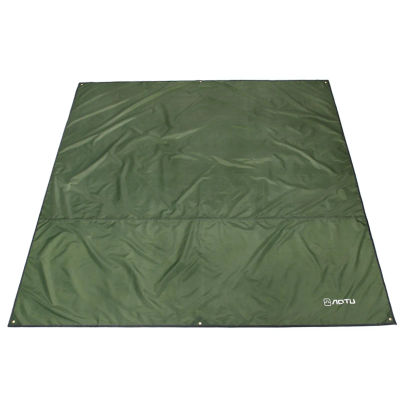 Tienda de campaña impermeable, lona, hamaca, huella de mosca de lluvia, tela de suelo, refugio, sombrilla, manta de Picnic para playa, estera para exteriores