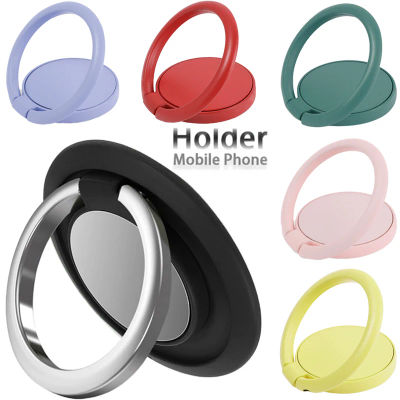 Soporte Universal para anillo de dedo para teléfono móvil, soporte giratorio 360 para teléfono, soporte magnético para coche, pegatina trasera para iPhone 16 15