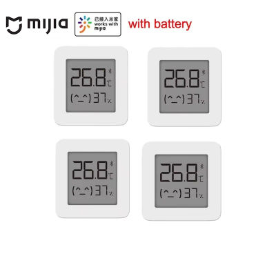 Termómetro Mijia 2 con Bluetooth, Sensor de Temperatura y Humedad, Medidor de Humedad, Pantalla LCD Inteligente, Aplicación Mijia Digital