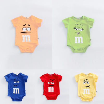 Peleles bonitos de manga corta, ropa para recién nacido, mono de Color sólido para bebés, niños y niñas, monos finos simples, pijamas de moda de verano