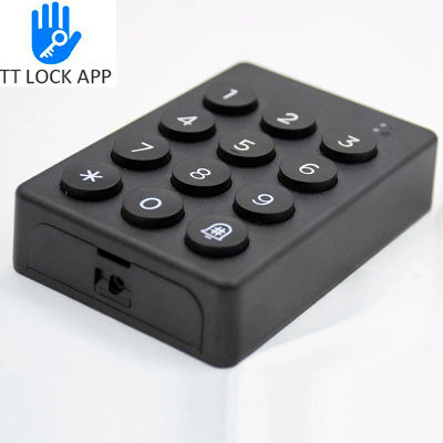 El teclado digital inalámbrico TTLOCK funciona con cerradura de huella digital de dispositivos inteligentes TTLOCK Bluetooth