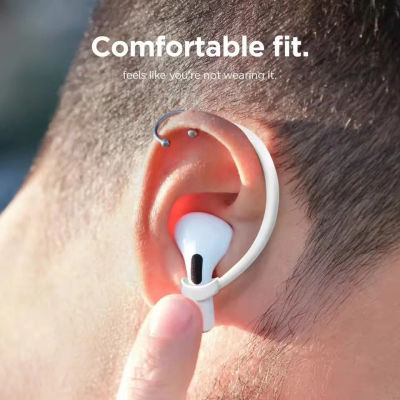 Gancho de silicona antipérdida para Apple AirPods 1, 2, 3, 4 Pro, auriculares deportivos, soporte de gancho anticaída, almohadillas para Air Pods 1, 2, 3