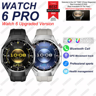 Nuevo Reloj Inteligente 2026 Watch 6 Pro con GPS, Pantalla AMOLED Siempre Encendida, Monitor de Salud, Resistente al Agua, Llamadas, para Hombre