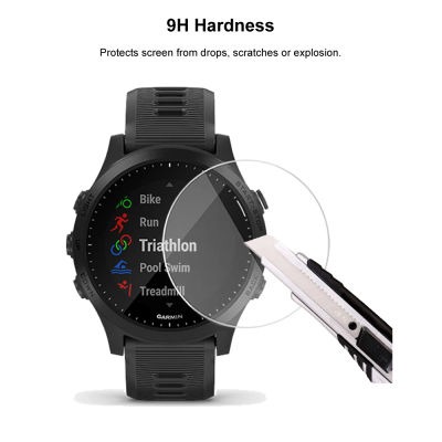 2 uds vidrio templado para Garmin Forerunner 945 935 745 735XT 735 245 645 45 45s película protectora de pantalla SmartWatch vidrio Protector