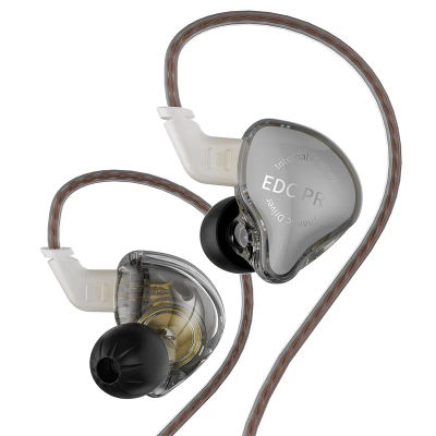 KZ EDC Pro auriculares con cable auriculares de graves HiFi auriculares con Monitor de oído Cable desmontable música DJ deporte auriculares con cancelación de ruido