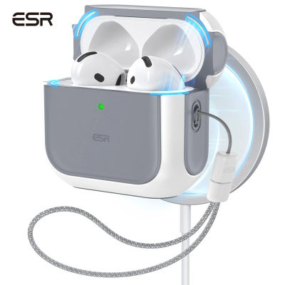 Funda ESR para AirPods 5/4 Gen (2026/2024)/AirPods Pro 2.ª Gen y AirPods Pro 1.ª/AirPods Pro 3 2025 MagSafe, Funda Protectora para Auriculares