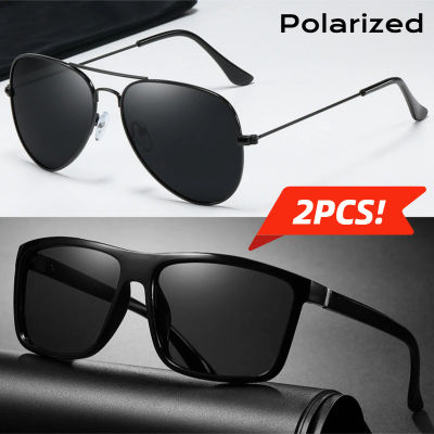 Gafas de Sol Polarizadas de Moda Vintage para Hombre y Mujer, Gafas de Sol de Piloto para Conducir y Pescar, Gafas de Sol de Diseñador de Marca de Lujo con Protección UV400