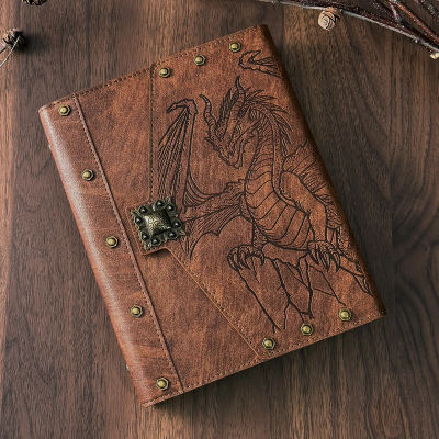 Cuaderno Vintage DND Journal, 400 Páginas, Carpeta A5 para Accesorios de Dungeons and Dragons, Libros de D&D, Regalos para Jugadores Dm, Hombres y Mujeres