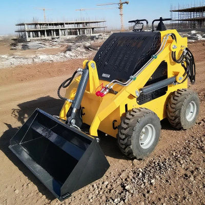 Mini Cargadora Compacta de Entrega Rápida, Motor Diésel con Certificación CE EURO 5 y EPA, Mini Cargadoras Compactas de Alta Eficiencia