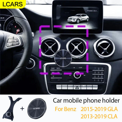 Soporte magnético antivibración para teléfono de coche para Mercedes Benz GLA 2015-2019 y CLA 2013-2019 apto para todos los teléfonos móviles