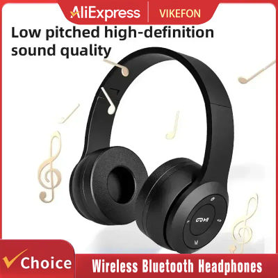 Auriculares inalámbricos Bluetooth 5,0 plegables, auriculares portátiles con sonido HiFi para deportes, viajes, juegos diarios, uso de auriculares para música