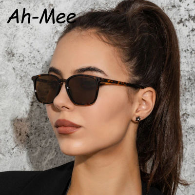 Gafas de sol cuadradas pequeñas a la moda para hombre y mujer, gafas de sol con montura colorida, gafas femeninas Y2K con gradiente Retro, gafas de Hip Hop UV400