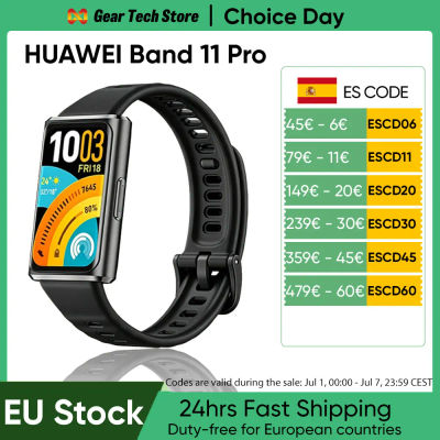 Versión Global HUAWEI Band 11 Pro Smartwatch 1.62 pulgadas AMOLED 2.4 GHz Bluetooth 6.0 Recordatorio de mensajes Frecuencia cardíaca y SPO₂ Android e IOS