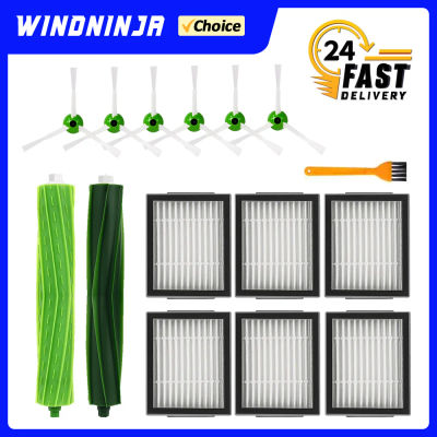 Para iRobot Roomba i3 i3 + i4 i4 + i6 i6 + i7 i7 + i8 i8 + E5 E6 E7 Cepillo Lateral principal filtro HEPA piezas de repuesto de Robot aspirador