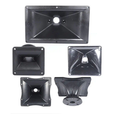 1 unidad de Cabezal de Altavoz de Tubo de Bocina de Tono Alto, Accesorio Profesional, Boca Plana, 25 mm de Diámetro Interior, 38 mm de Diámetro Exterior