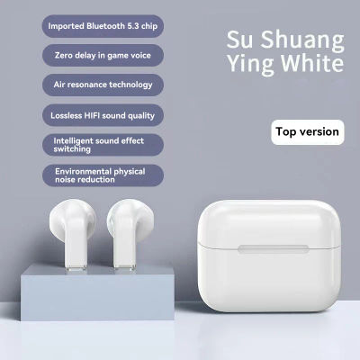 Auriculares Lenovo Mini Portátiles Inalámbricos Bluetooth, Auriculares Estéreo para Juegos, Reducción de Ruido, Batería de Larga Duración para Deportes