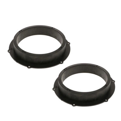 2 Piezas de Adaptadores Separadores para Altavoces de Coche de 8 a 6.5 Pulgadas, Antideslizantes, para Audio, Separadores de Altavoces para Autorradio, Accesorios para Automóviles