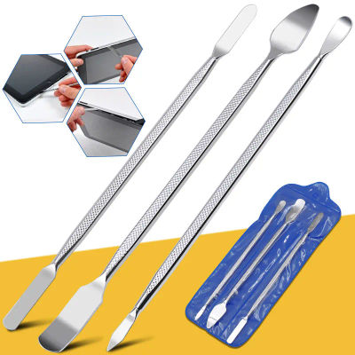 Kit de herramientas de reparación de teléfonos Universal, cuchillas de desmontaje, herramienta de apertura de palanca, Kit de desmontaje de palanca de Metal, espátula para teléfono, juego de